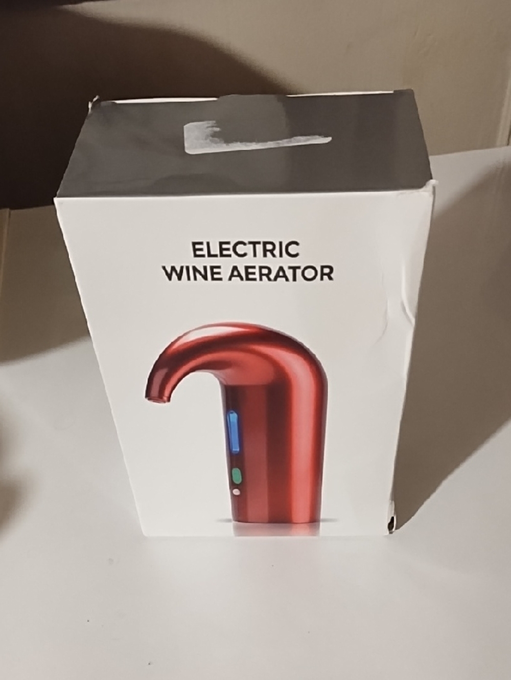Electric Wine Aerator Dispenser - Red
